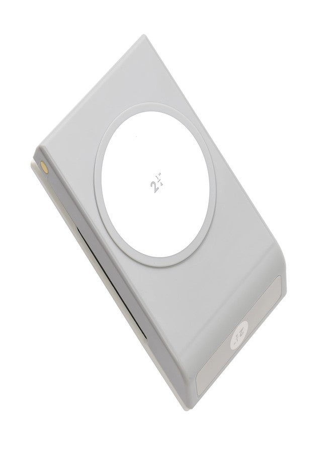 EK Tools Large Circle Crafting Punch, 2.25 inch, Silver, with Safety Lock, create perfect Circles for Handmade Cards, Scrapbooking, Gift Tags, Invitations, Decorations, and More - Image 1