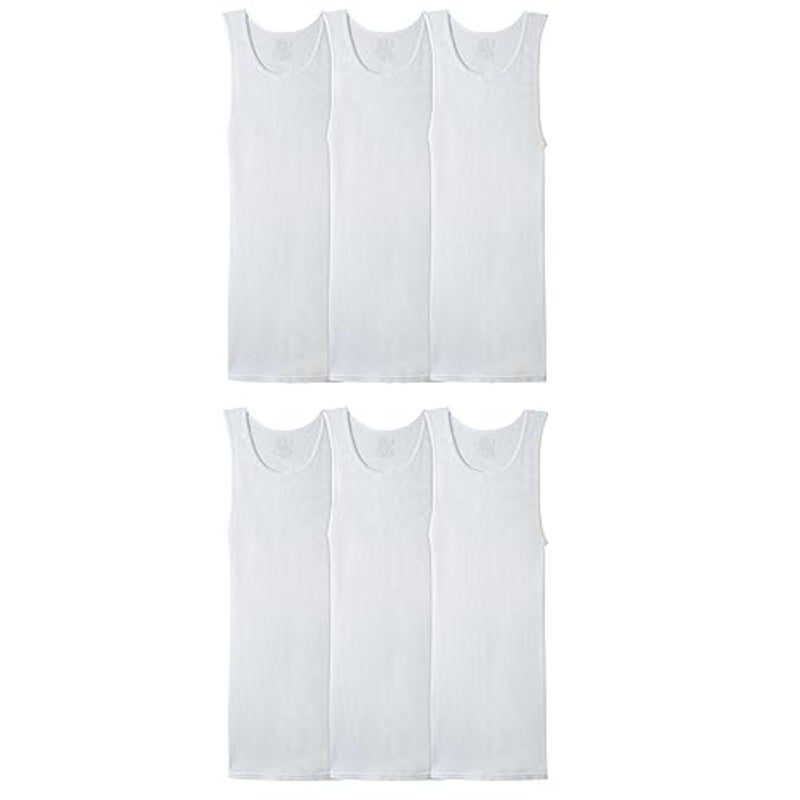 Fruit of the Loom Men's Sleeveless Tag Free Moisture Wicking Tank A-Shirt - Image 1
