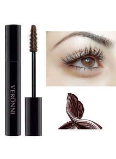 VERONNI VERONNI Brown Waterproof Mascara, Curling, Thick Lengthening, Lifts and Extends Lash Length, Clump Resistant, Non-smudge Eyelash Colorful Extension Curl Mascara Makeup 