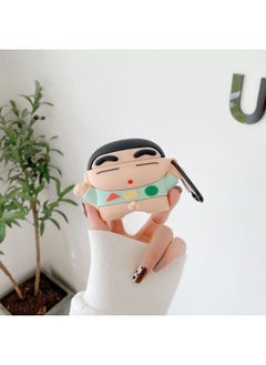 AirPods 4Th Generation Cartoon Silicone Soft Protective Cover Suitable For Apple Wireless Bluetooth Headphone Case Hot Sale In Foreign Trade-Color:S25 Model (with Hook)-Applicable Models:Airpods 4 (2024 Version)