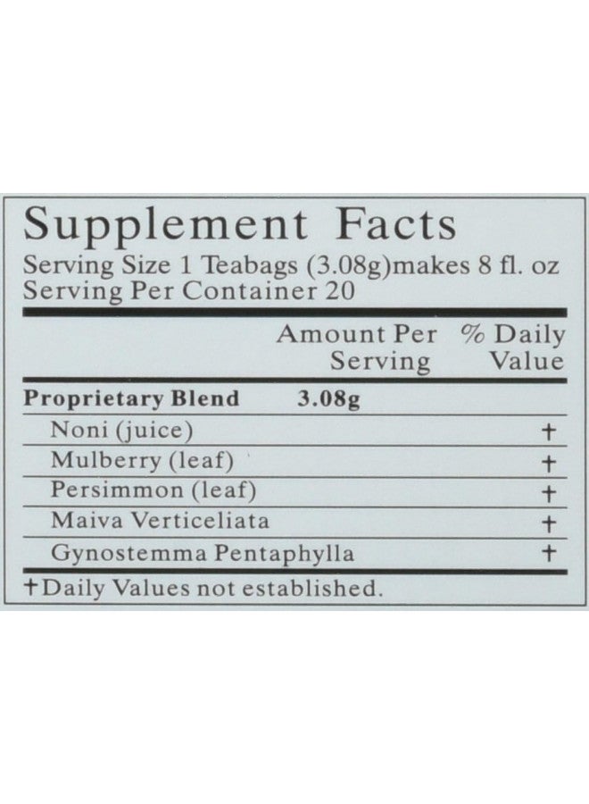 Pretty Lotus Noni Dieters Drink-extra strength- 20 Tea bags  - Image 4