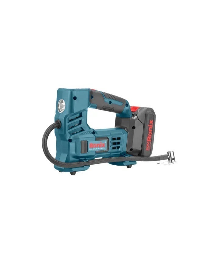 RONIX Cordless Mini compressor 20V  , 10.35Bar  # 8605 - Image 1