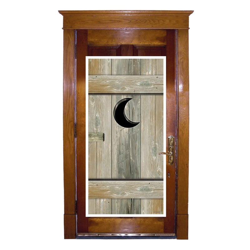 Beistle Outhouse Door Cover - Image 4