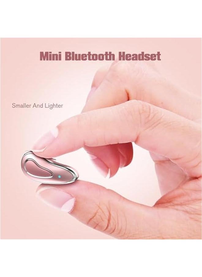 Generic - Bluetooth Microphone Headset with Mic Wireless Bluetooth Phone Earpiece for Cell Phone Ear Pieces Headset for Phone Calls Wireless Single Earpiece with Mic for Work Hands Free - Image 1