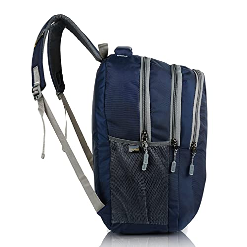 Half Moon 35L Laptop Bags for Men Office Use with Rain Cover | 17 inch Laptop Bag | Business Backpack Bags for Women | Reflective Night Safety School Bag for Boys & Girls - Image 3