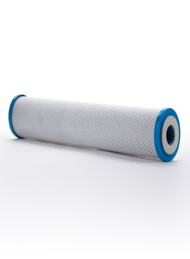 Hydronix CB-25-2001 NSF Coconut Activated Carbon Block Water Filter, 2.5" x 20" - 1 Micron - Image 1