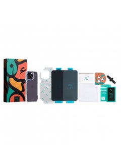 Dark The new Dark Collection 5-in-1 complete protection package for iPhone protection and shock resistance, with high-quality materials - for iPhone 15  - Image 1