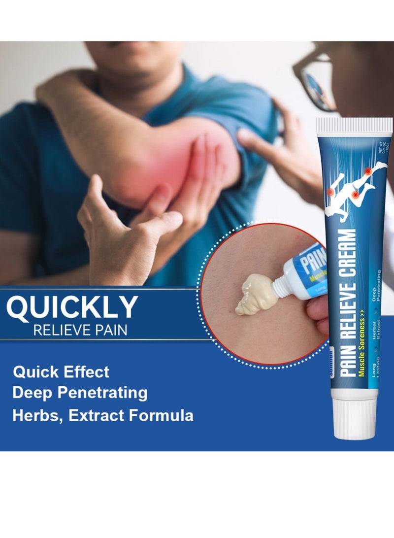 سوميفون كريم لتخفيف آلام العضلات والمفاصل ٢٠ جرام - تركيبة عشبية لآلام العضلات، راحة طويلة الأمد غير مزعجة تدوم ٨ ساعات، اختراق عميق لألم الركبة/عظم الفخذ/الرضفة، مناسب للجنسين - Image 3