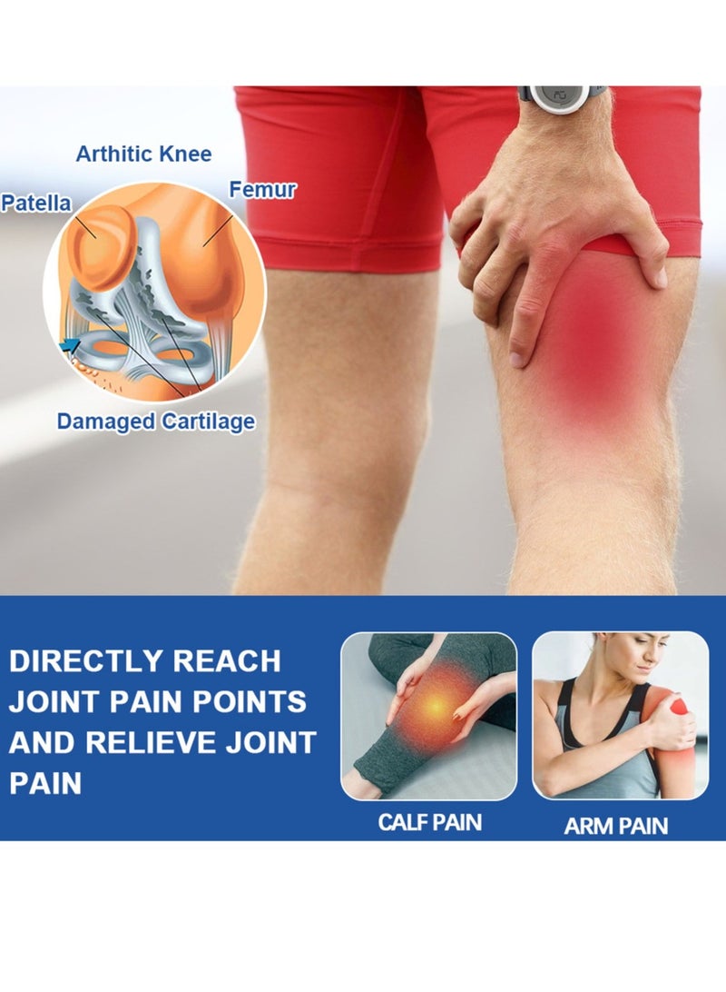 سوميفون كريم لتخفيف آلام العضلات والمفاصل ٢٠ جرام - تركيبة عشبية لآلام العضلات، راحة طويلة الأمد غير مزعجة تدوم ٨ ساعات، اختراق عميق لألم الركبة/عظم الفخذ/الرضفة، مناسب للجنسين - Image 4