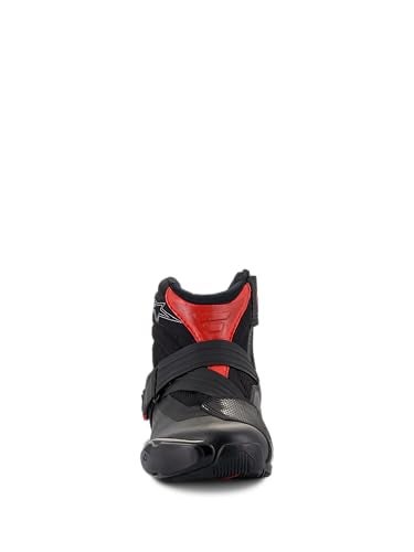 Alpinestars Mens SMX1 R V2 Vented Motorcycle Boots Short Riding Boots CECertified 45 BlackRed - Image 3