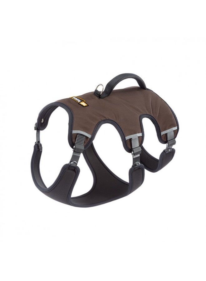 Ferplast Ergotrekking P Dog Harnes Color Brown - 32-42 x 46-56 x 42-52cm