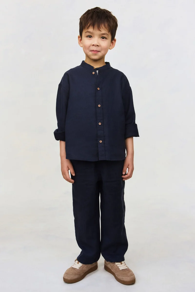 اتش اند ام بنطلون كتان