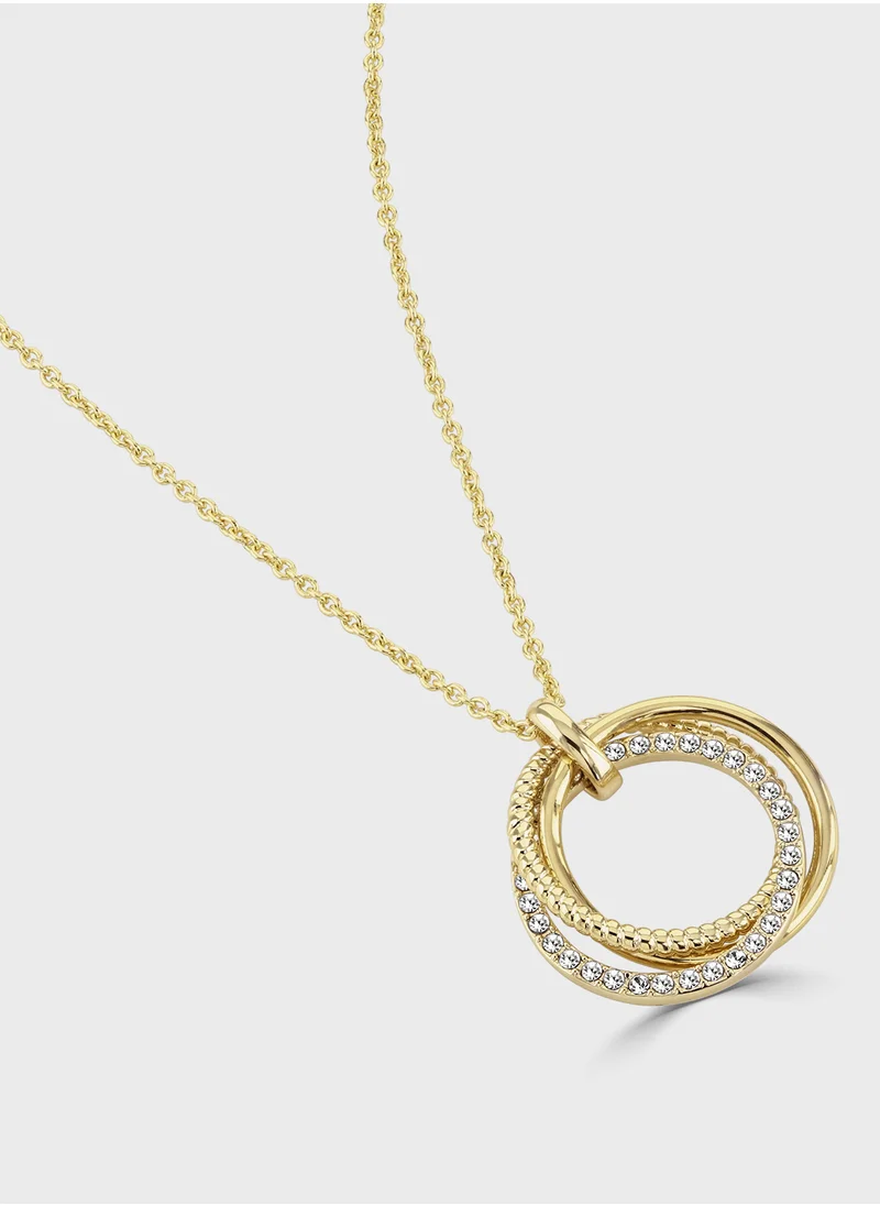 BUCKLEY LONDON Polished Trio Hoop Pendant