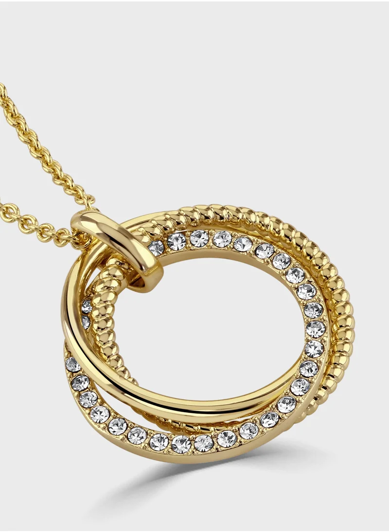 BUCKLEY LONDON Polished Trio Hoop Pendant