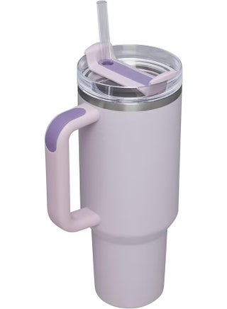 Stanley Quencher H2.0 FlowState Stainless Steel Vacuum Insulated Tumbler with Lid and Straw for Water, Iced Tea or Coffee, Smoothie and More, 40Ounce Stainless Steel 32x15x 10cm
Purple - view 3