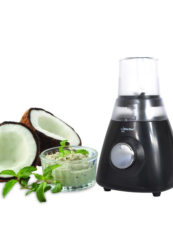 StarSat - StarSat SS-B700 350W, 2 Speeds, 1.5L & 0.5L, 2 in 1, Wet and Dry Blender & Grinder with 2xJars - Image 1