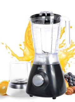 StarSat SS-B700 350W, 2 Speeds, 1.5L & 0.5L, 2 in 1, Wet and Dry Blender & Grinder with 2xJars