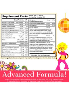 TODICAMP Women Multivitamin & Mineral Complex With Plantbased Extracts Products Womens Daily Multivitamins Hair Skin And Nails Vitamins Foundational Multivitamin For Women 30 Day Supply  - Image 3