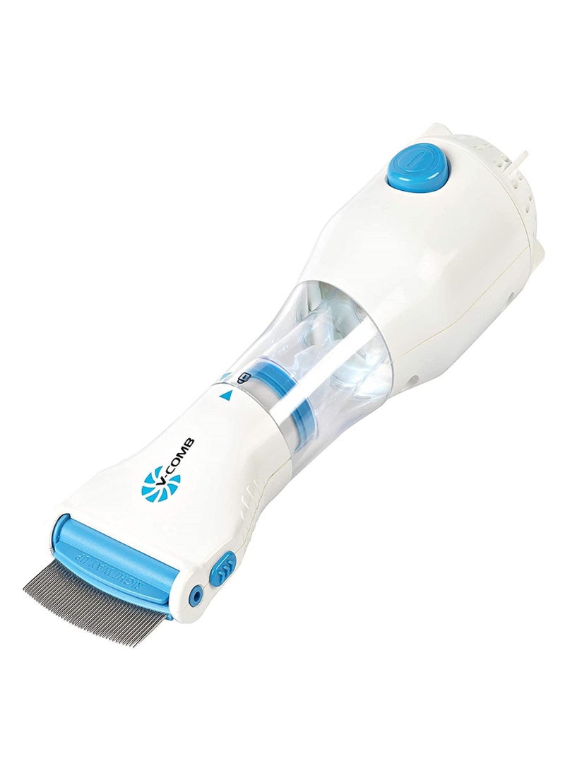 Licetec V-Comb Allergy and Chemical Free Electric Head Lice Comb For Remove Lice and Eggs - Image 1