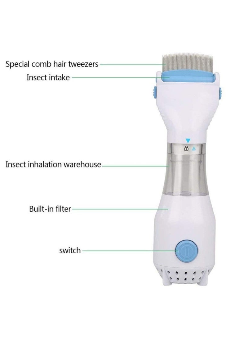 Licetec V-Comb Allergy and Chemical Free Electric Head Lice Comb For Remove Lice and Eggs - Image 3