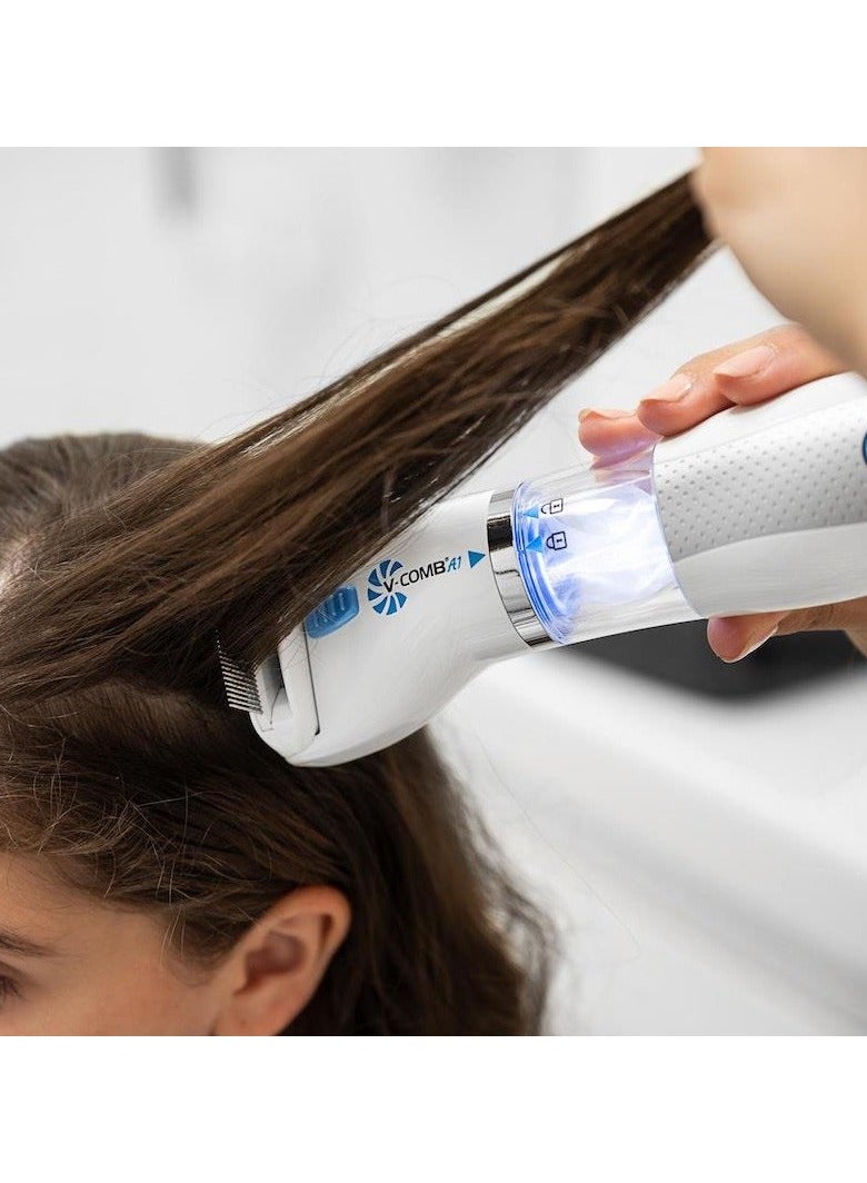 Licetec V-Comb Allergy and Chemical Free Electric Head Lice Comb For Remove Lice and Eggs - Image 5