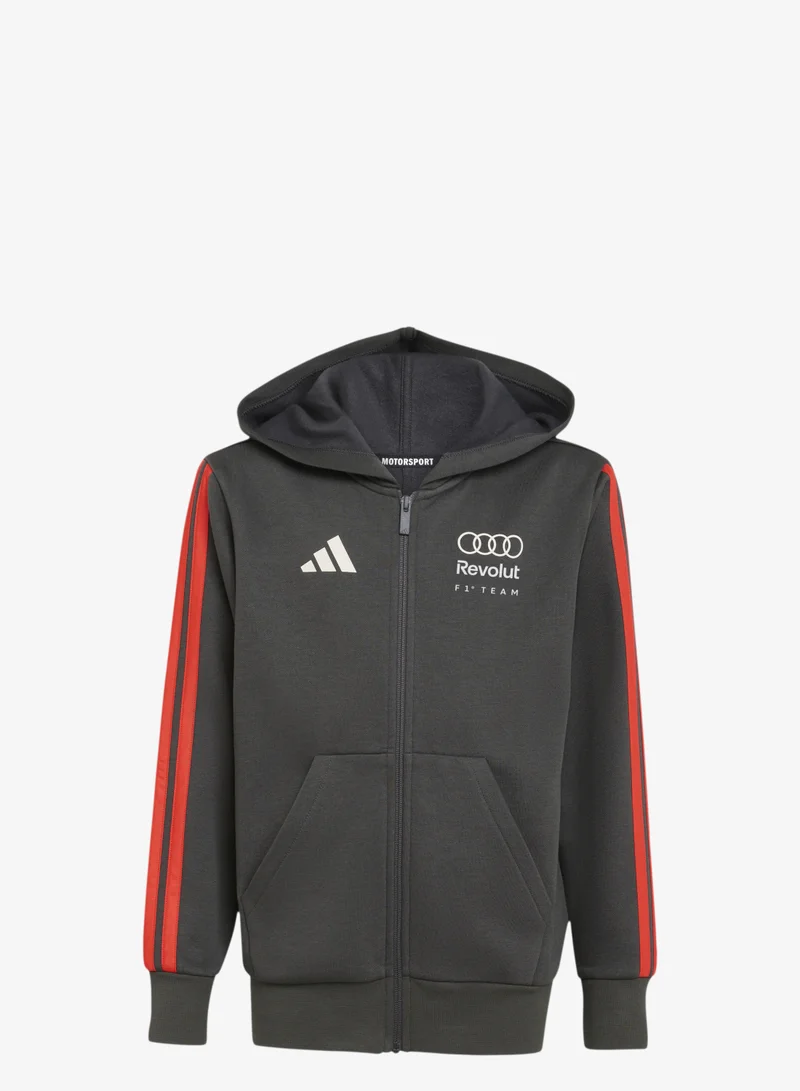 Adidas AUDI REVOLUT F1 TEAM DNA FULL ZIP HOODIE