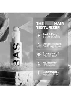 Based Bodyworks Hair Texturizing Powder, Lightweight & Volumizing Hair Styling Powder, Instantly Volumizing,Men's Natural Appearance Powder, Matt Finishing Texture for Hair Styling (1PC)  - Image 2