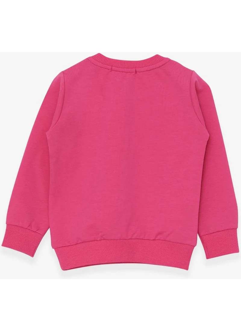 Breeze Girl Child Sweatshirt Printed Unicorn 1.5-5 Years, Pink