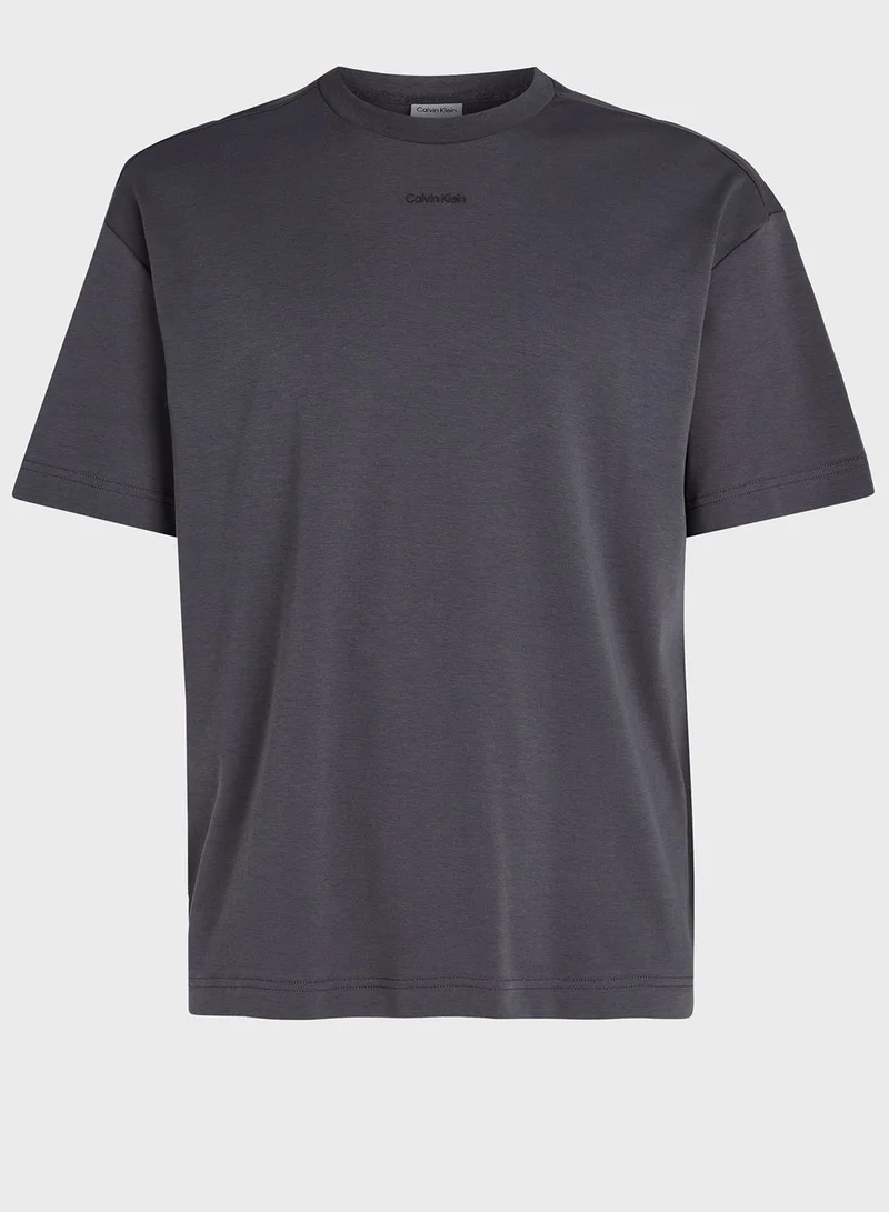CALVIN KLEIN Logo Crew Neck T-Shirt