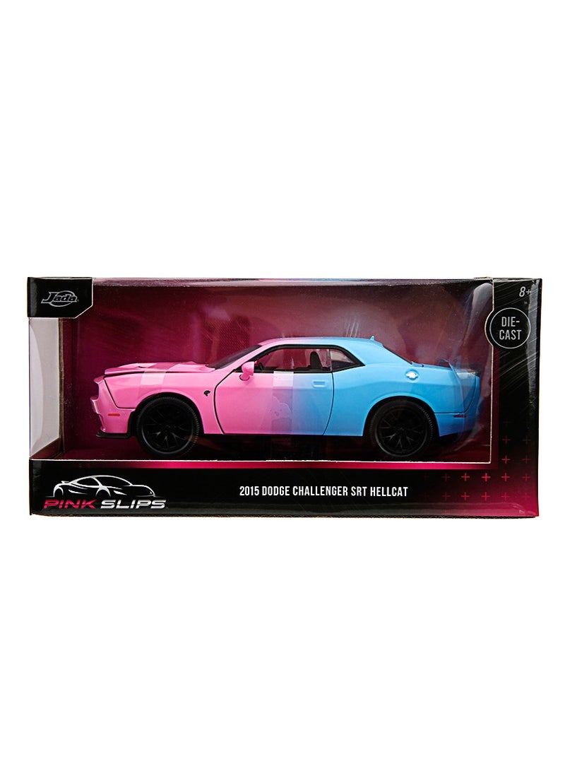 Jada Pink Slips 1:24 2015 Dodge Challenger - Image 1