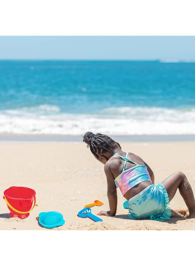 Hape Beach Basics Multi Colour Sand Toys Beach Toys For Toddlers - Image 4