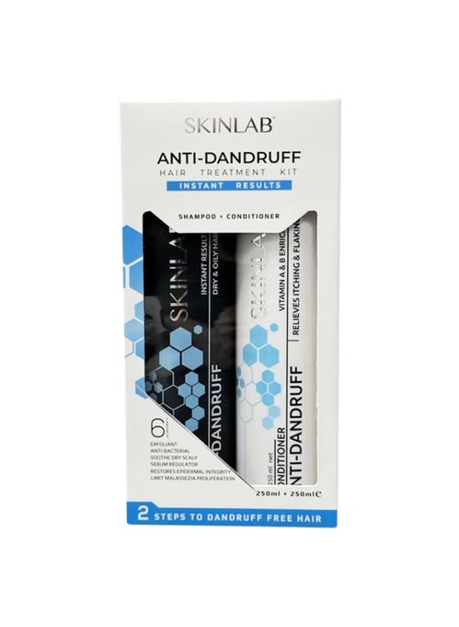 Skinlab Daily Care Anti-Dandruff Shampoo + Skinlab Anti Dandruff Conditioner 250ml - Image 1