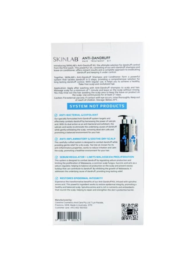 Skinlab Daily Care Anti-Dandruff Shampoo + Skinlab Anti Dandruff Conditioner 250ml - Image 4
