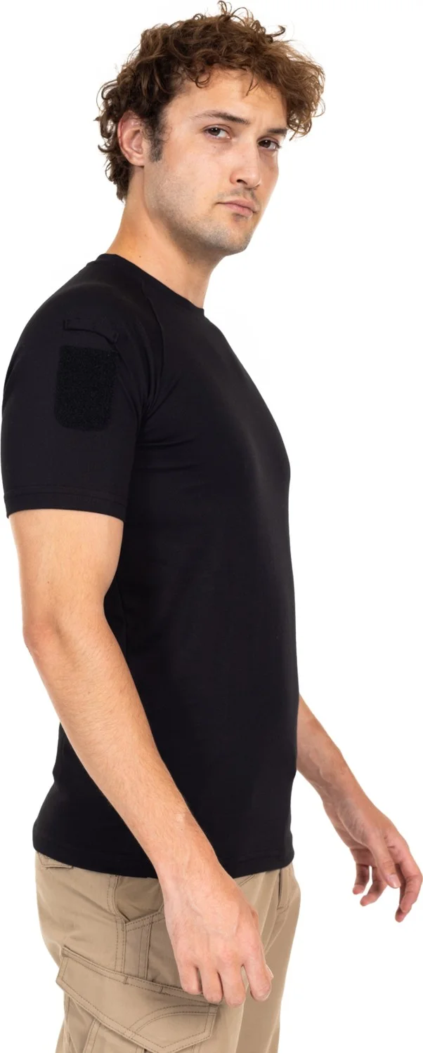 Akıncılar Outdoor AKN 713 Short Sleeve Crew Neck Tactical T-Shirt-BLACK
