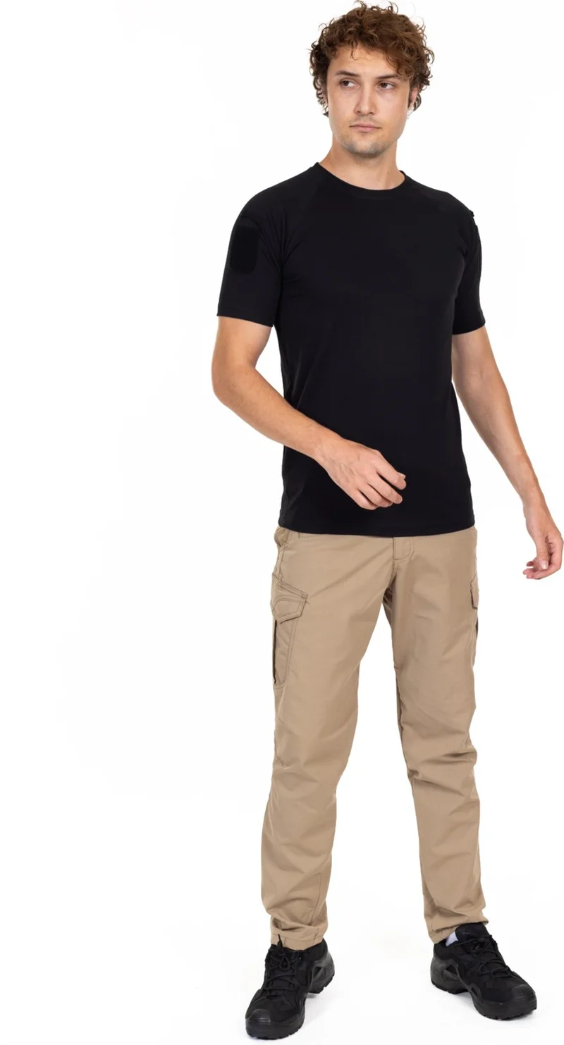 Akıncılar Outdoor AKN 713 Short Sleeve Crew Neck Tactical T-Shirt-BLACK
