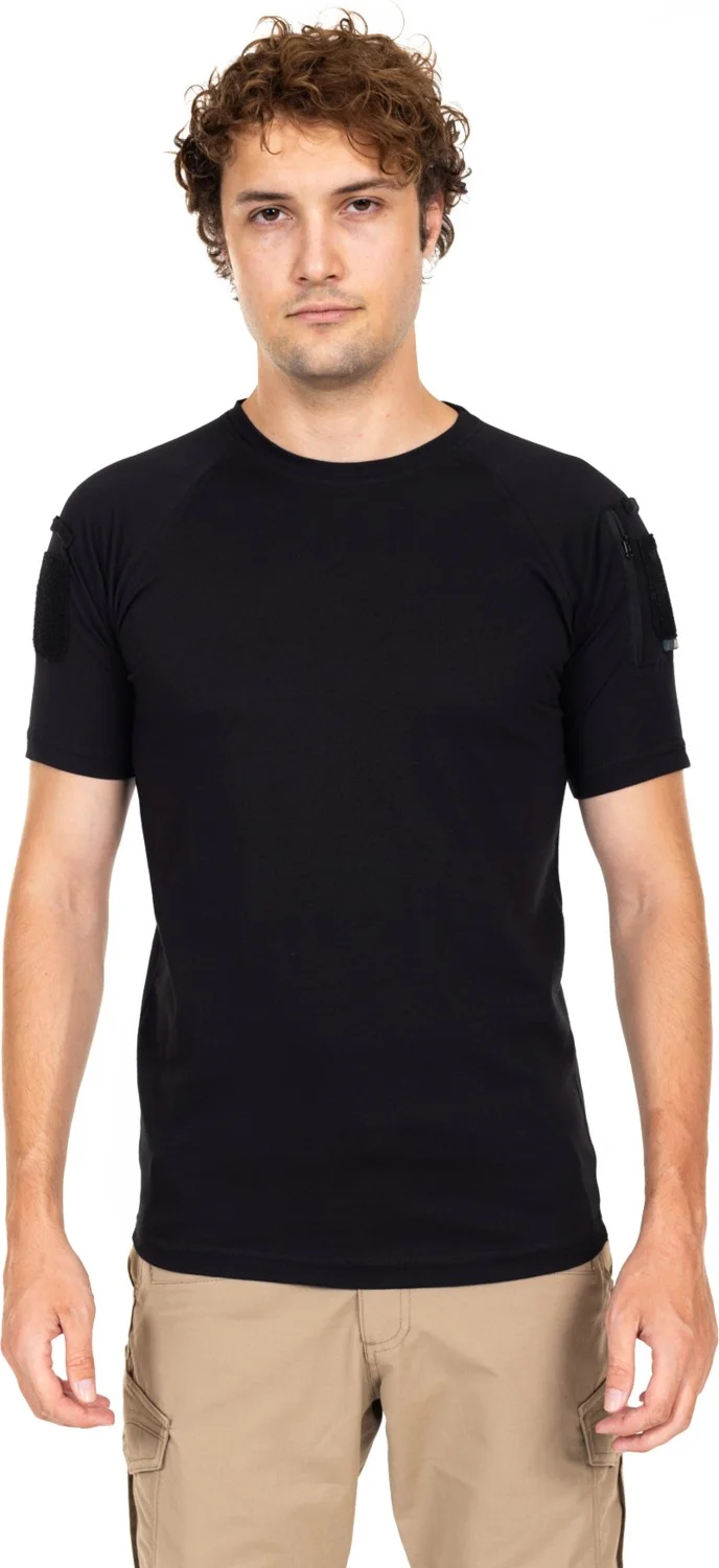Akıncılar Outdoor AKN 713 Short Sleeve Crew Neck Tactical T-Shirt-BLACK