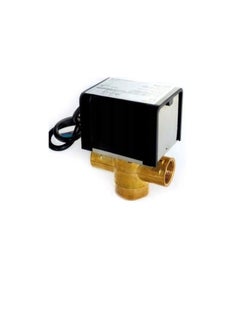 Generic 230VAC Electric HVAC Valve Actuator with Cable for Chiller Water AC Systems 3 Way 1/2 Inch  - Image 1