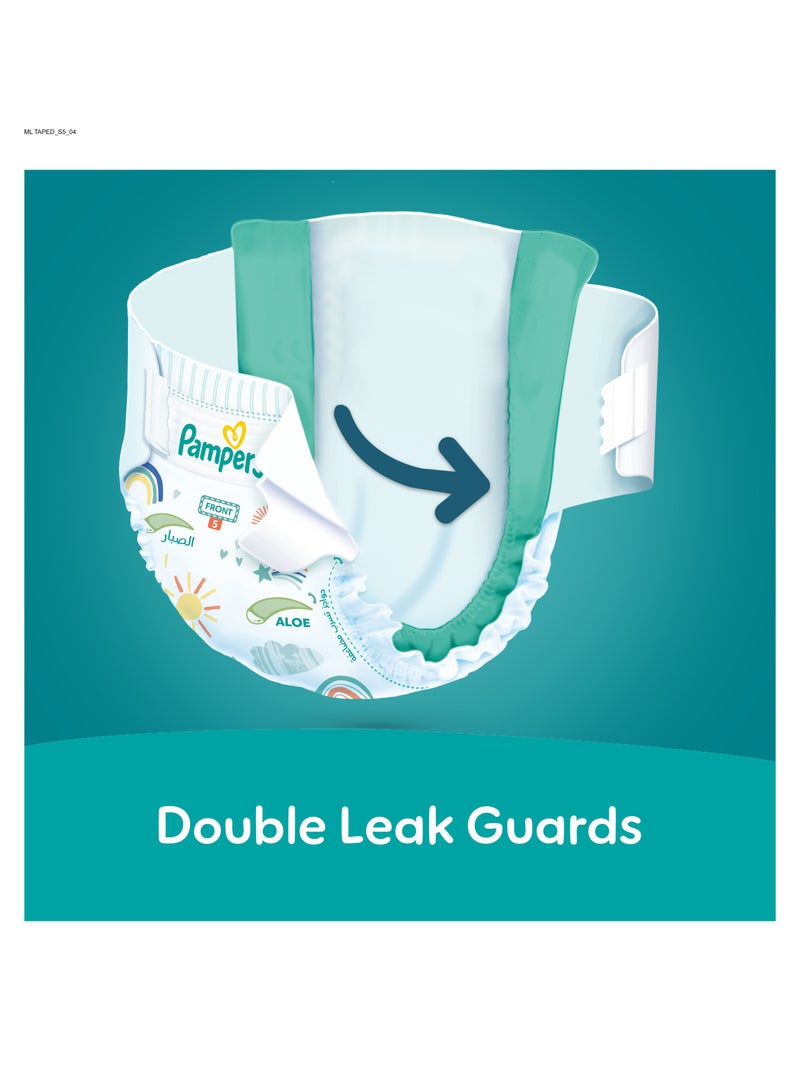 بامبرز حفاضات محمية من الطفح بحجم 5 11-16 كجم - Image 5
