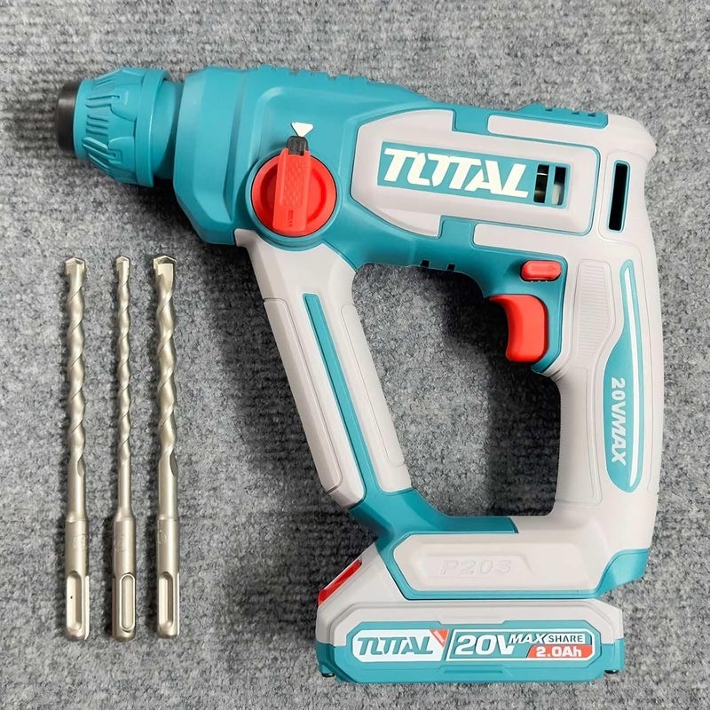 TOTAL مطرقة دوارة لاسلكية TOTAL Super 20V Lithium-Ion - Image 4
