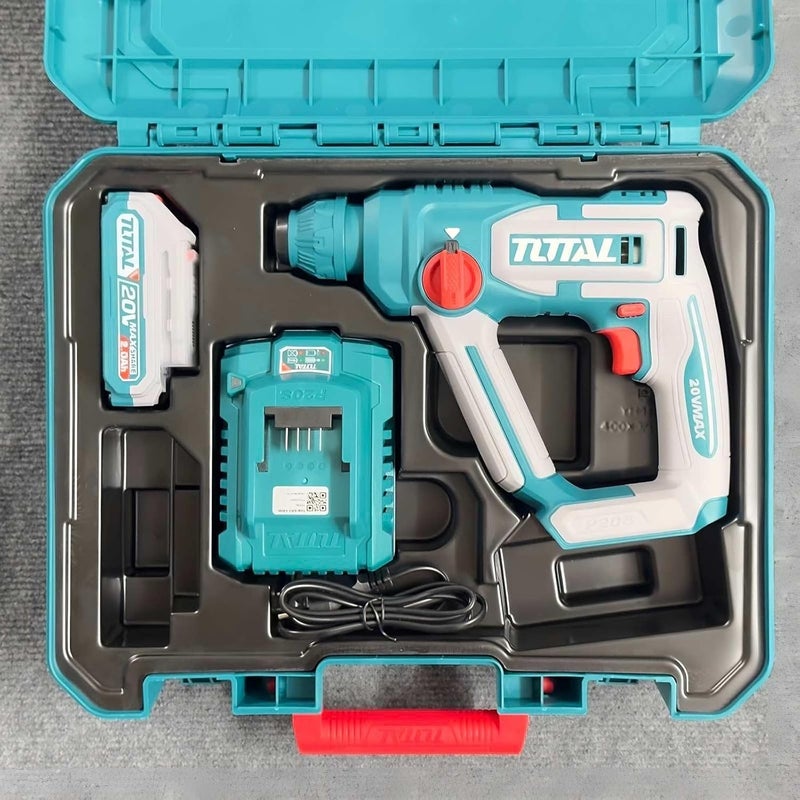 TOTAL مطرقة دوارة لاسلكية TOTAL Super 20V Lithium-Ion - Image 5