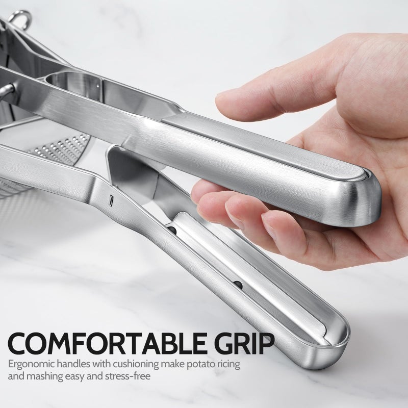 Sopito Potato Ricer, Sopito Stainless Steel Potato Masher for Commercial and Home Use, Christmas Gift - Image 4