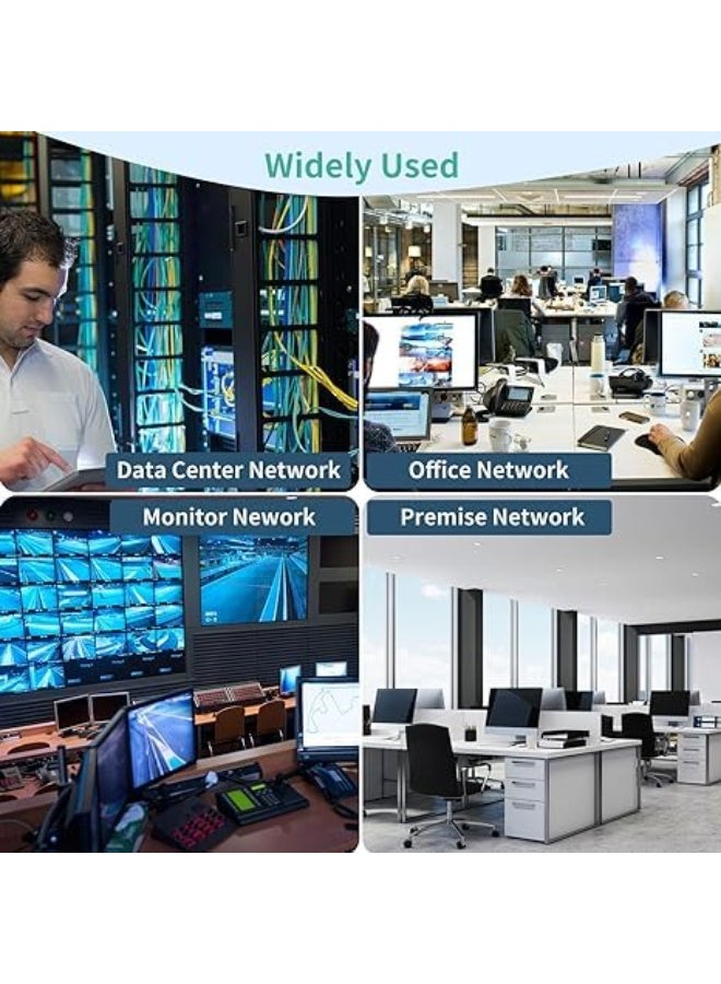 igeekwell Single Mode Fiber Lc to Lc 1m (3.28 ft) 3 Pack, OS2 Single Mode Fiber Patch Cable Duplex, Singlemode Fiber Optic Cable Lc to Lc, LSZH SM Jumper Cord, Yellow SMF 1 Meter,(1 M,3 PACK) - Image 2