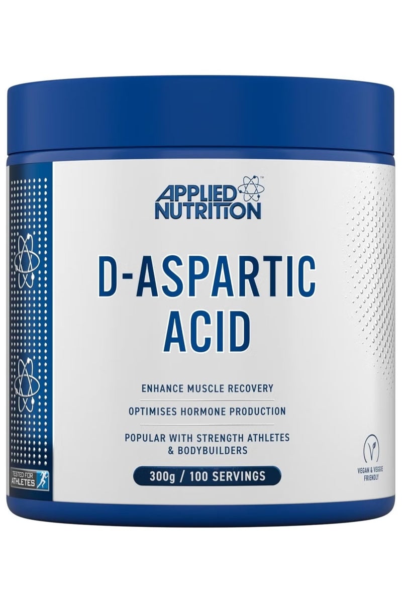 Applied Nutrition D-Aspartic Acid Powder – Boost Testosterone, Recovery & Muscle Gains 💥🔥 300g – 100 Servings - Image 1