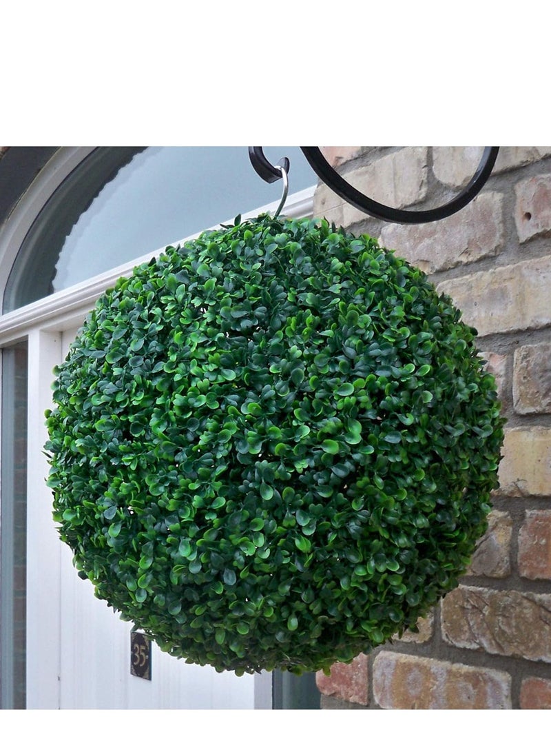 𝐅𝐅𝐃 Artificial Green Grass Topiary Ball - Realistic, Low-Maintenance Decor for Weddings, Gardens, and Indoor Spaces, 35cm & 45cm Sizes - Image 2