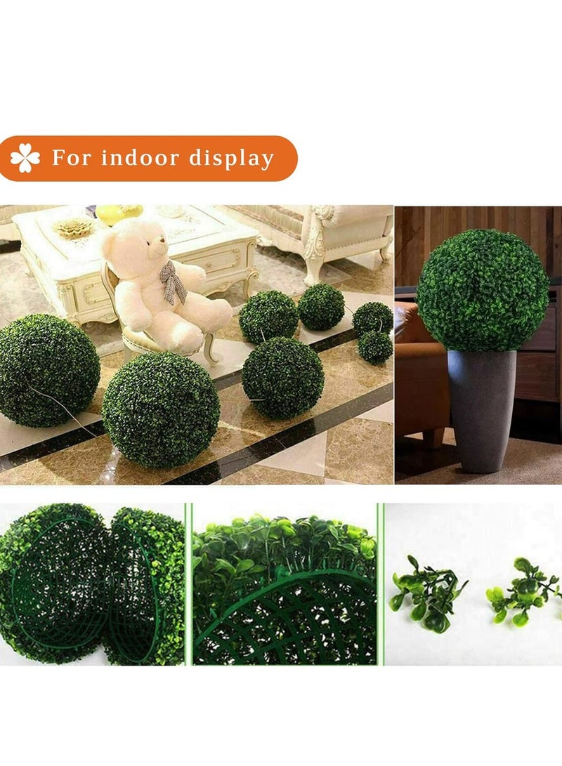 𝐅𝐅𝐃 Artificial Green Grass Topiary Ball - Realistic, Low-Maintenance Decor for Weddings, Gardens, and Indoor Spaces, 35cm & 45cm Sizes - Image 4