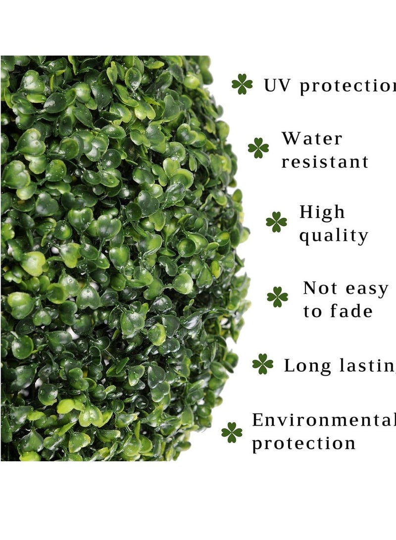𝐅𝐅𝐃 Artificial Green Grass Topiary Ball - Realistic, Low-Maintenance Decor for Weddings, Gardens, and Indoor Spaces, 35cm & 45cm Sizes - Image 5
