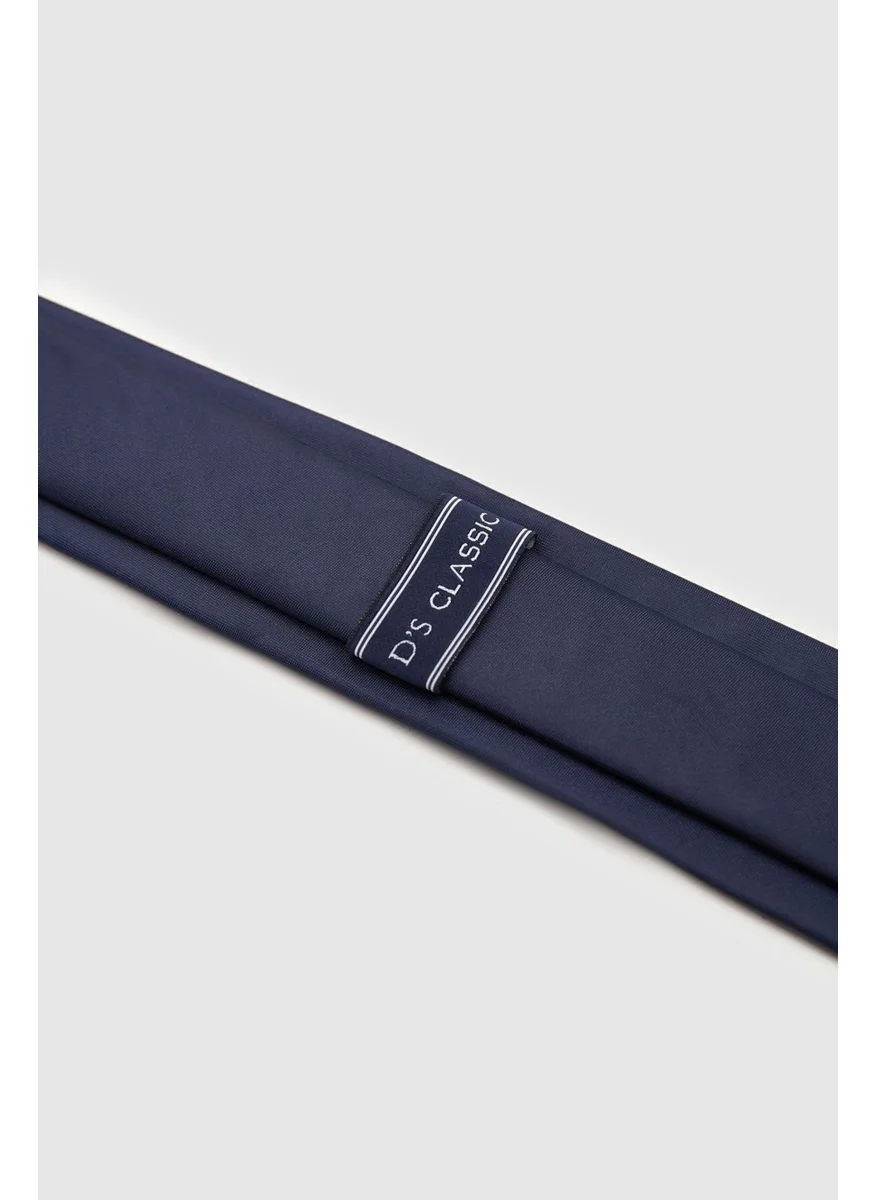 دي أس دامات Navy Blue Plain 5.5 cm Tie 0HF15ORTKRDUZ