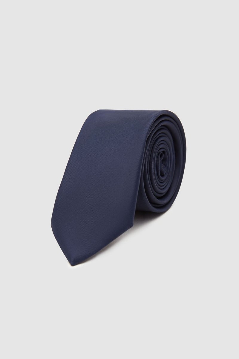 D'S DAMAT Navy Blue Plain 5.5 cm Tie 0HF15ORTKRDUZ  - Image 1