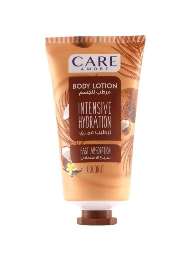 لوشن للجسم بجوز الهند - 150 مل، ترطيب مكثف وسريع الامتصاص - 150 مل