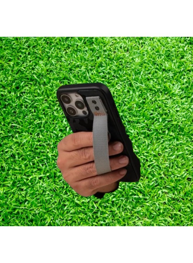 دي دي أتش جراب آيفون 14 برو ماكس بحزام يد لون اسود - Image 4